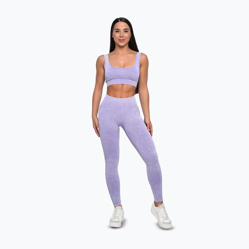 Damen Trainingsleggings GymBeam Lift violet 2