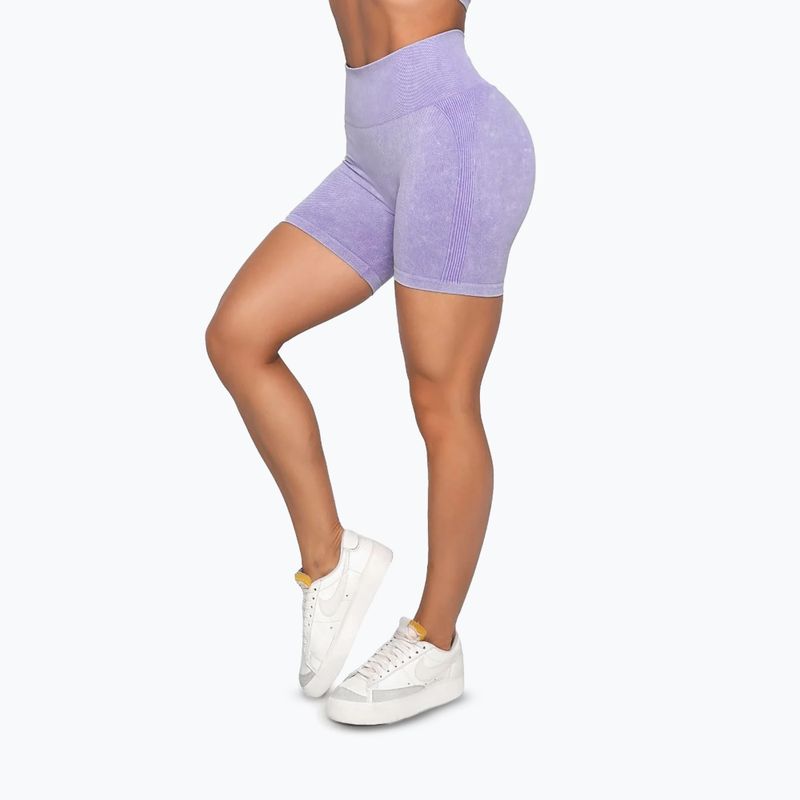 Damen-Trainingsshorts GymBeam Lift violet 4