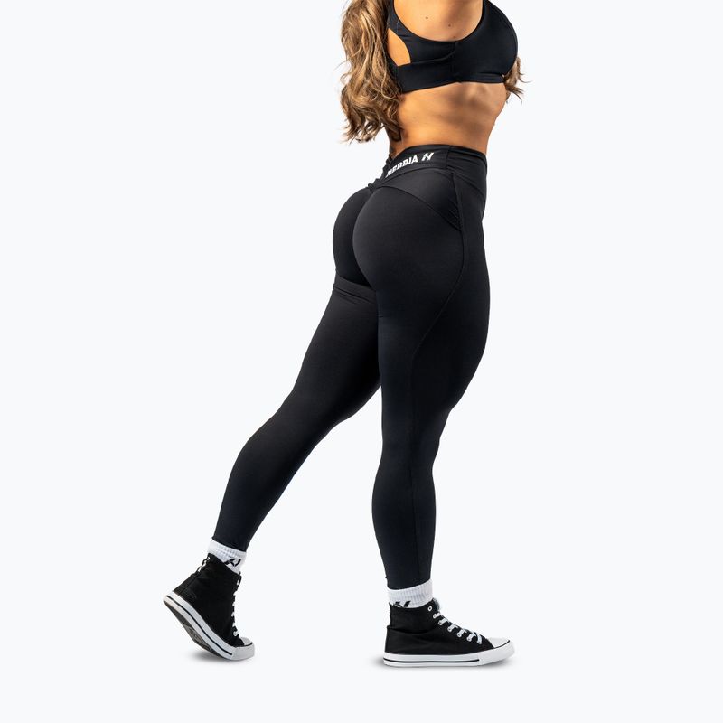 Damen-Trainingsleggings NEBBIA Strong Beauty black 4