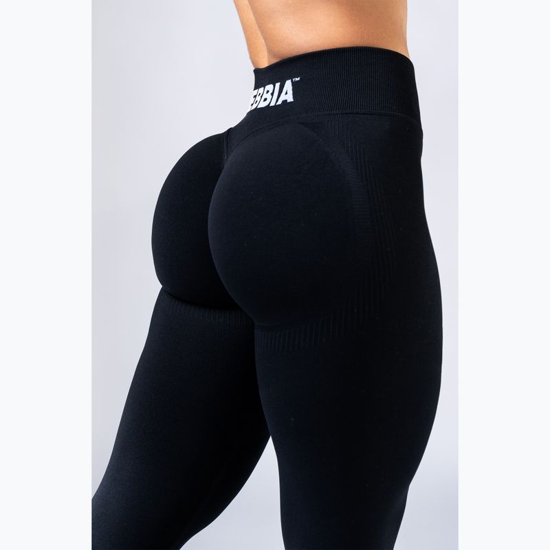 Damen Trainingsleggings NEBBIA Power schwarz 6