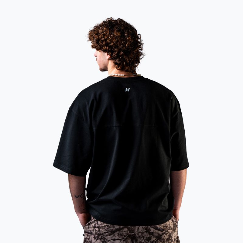 Trainings-T-Shirt Herren NEBBIA Power Oversize black 3