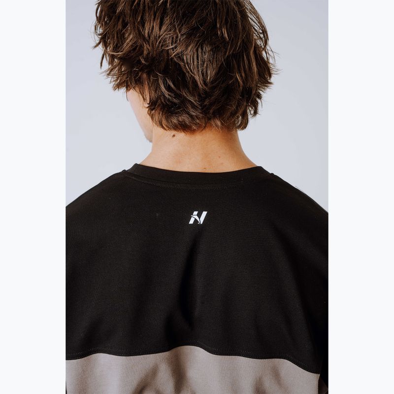 Trainings-T-Shirt Herren NEBBIA Power Oversize light brown ash 8