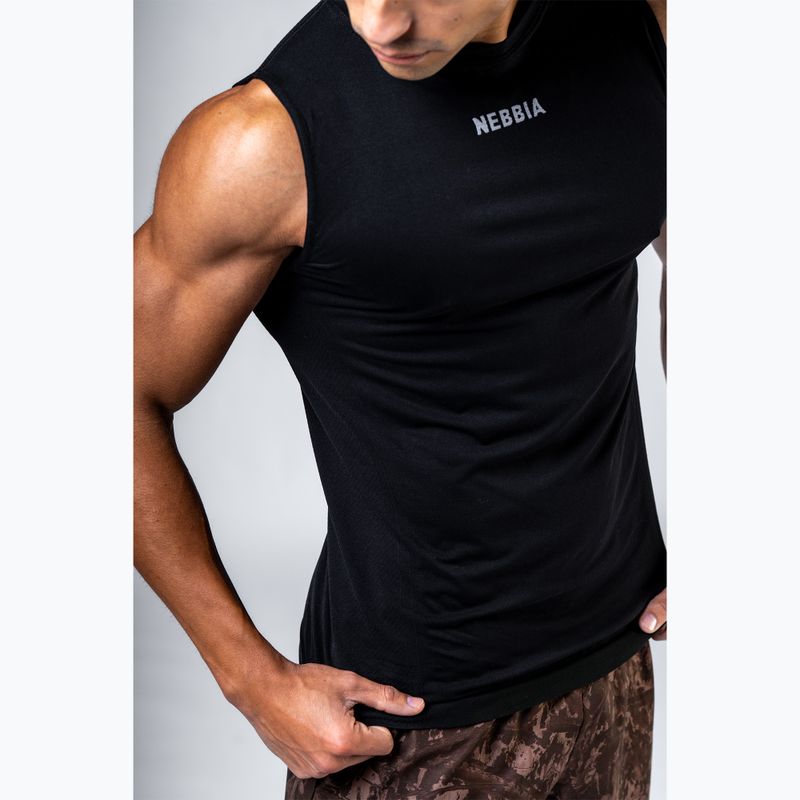 Trainings-T-Shirt Herren NEBBIA Power black 5