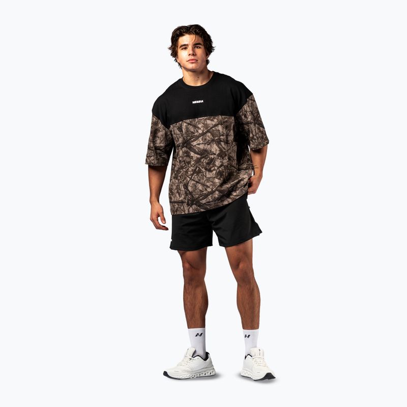 Herren-Trainingsshorts NEBBIA Power black 2