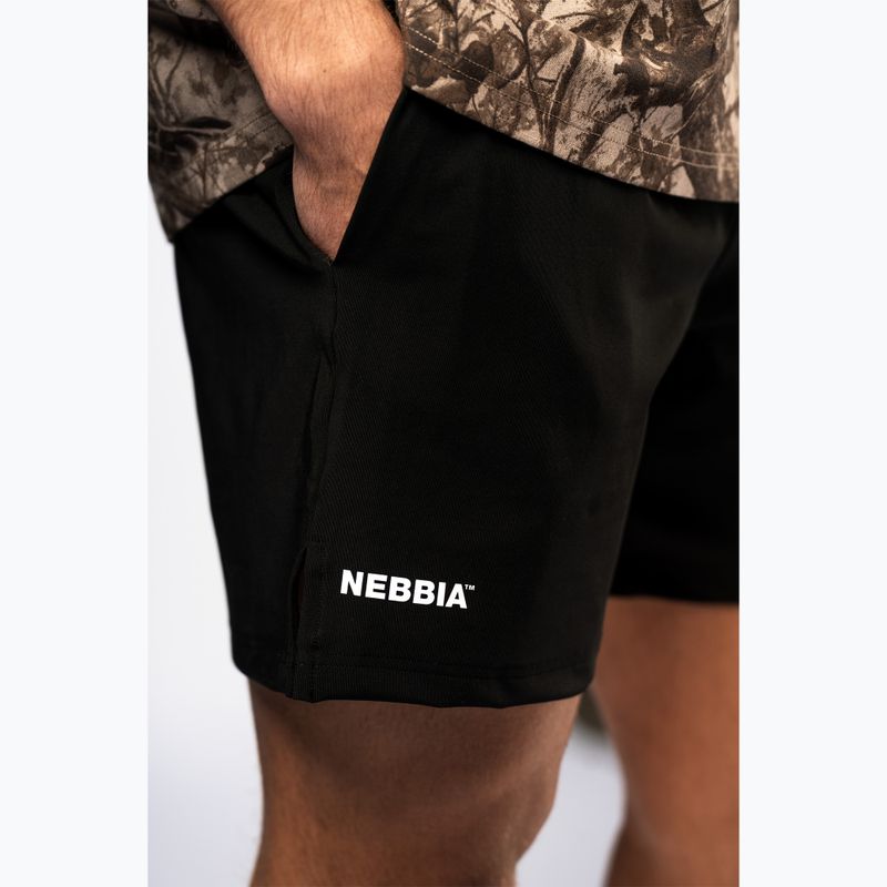 Herren-Trainingsshorts NEBBIA Power black 4