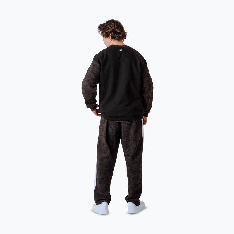 Herrenpullover NEBBIA Power FZ dark brown camo 4