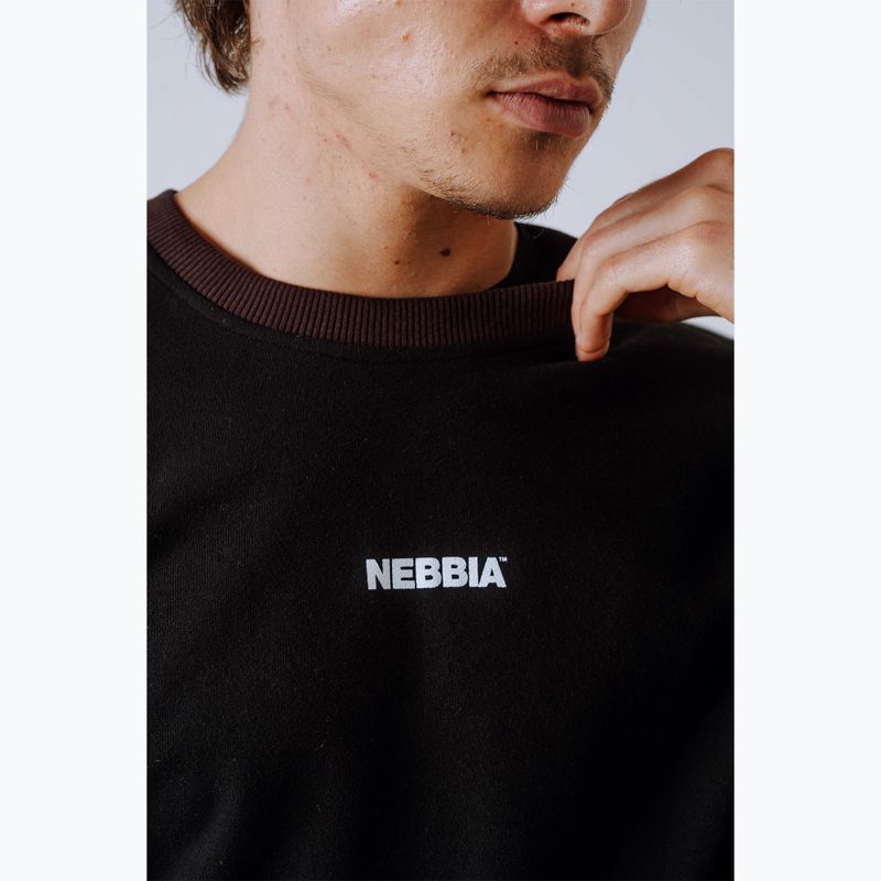 Herrenpullover NEBBIA Power FZ dark brown camo 7