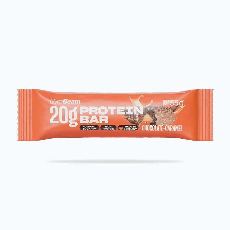 Proteinriegel GymBeam 55 g chocolate/caramel