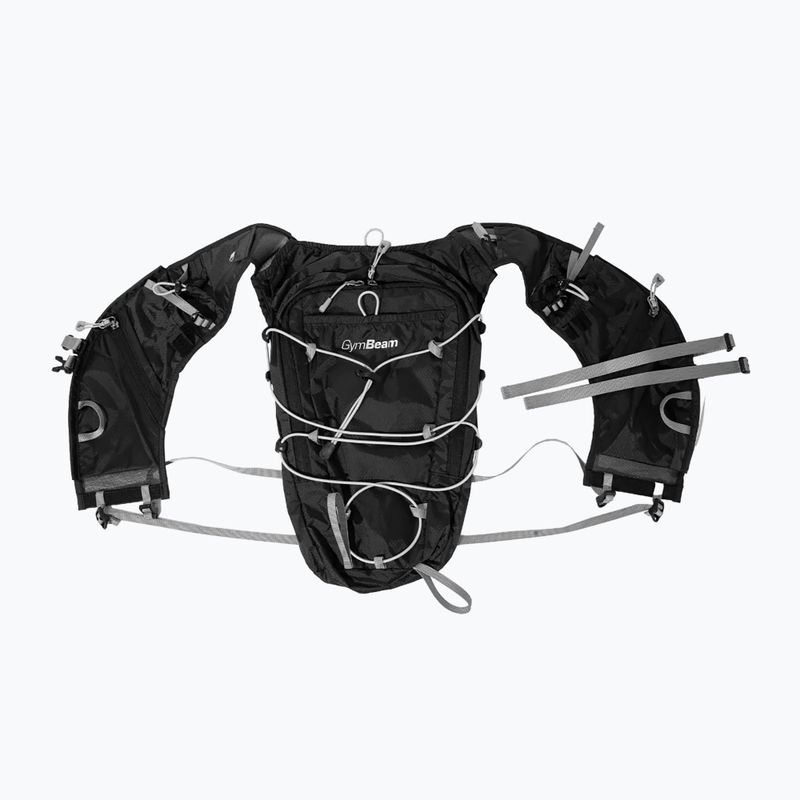 Rucksack GymBeam Hydropack ProPace 8 L with hydration bladder 2 L black 3