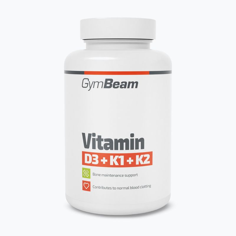 GymBeam Vitamine D3+K1+K2 60 Kapseln