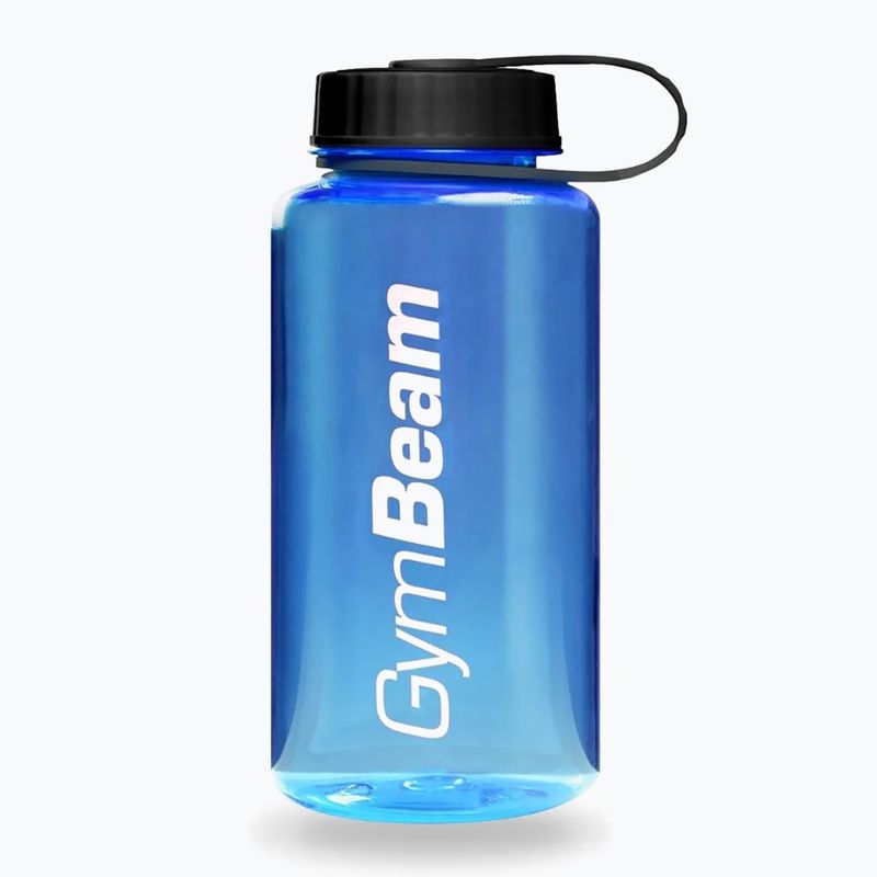 Flasche GymBeam Blue 1000 ml clear