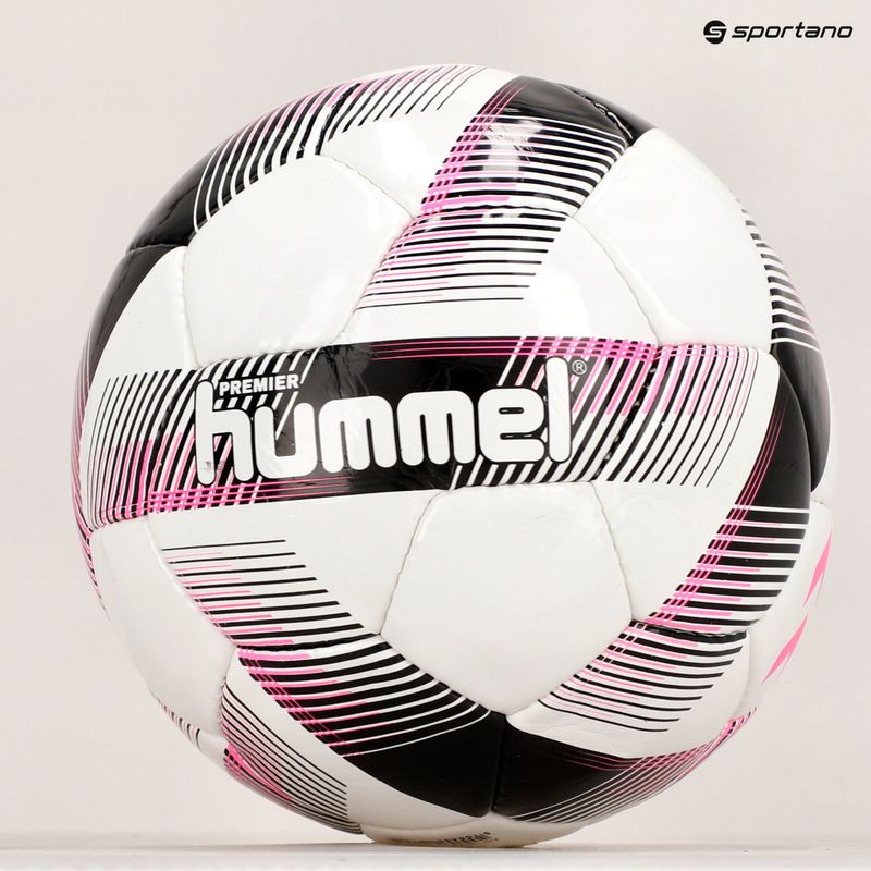 Hummel Premier FB Fußball weiß/schwarz/rosa Größe 4 5