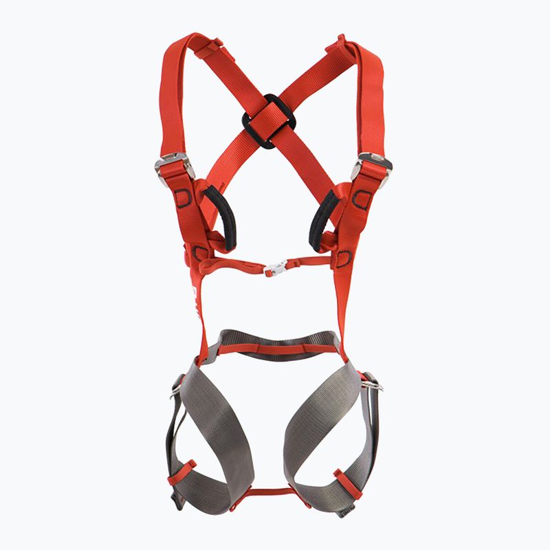 Ocun Mojo rot/grau Kinderklettergurt