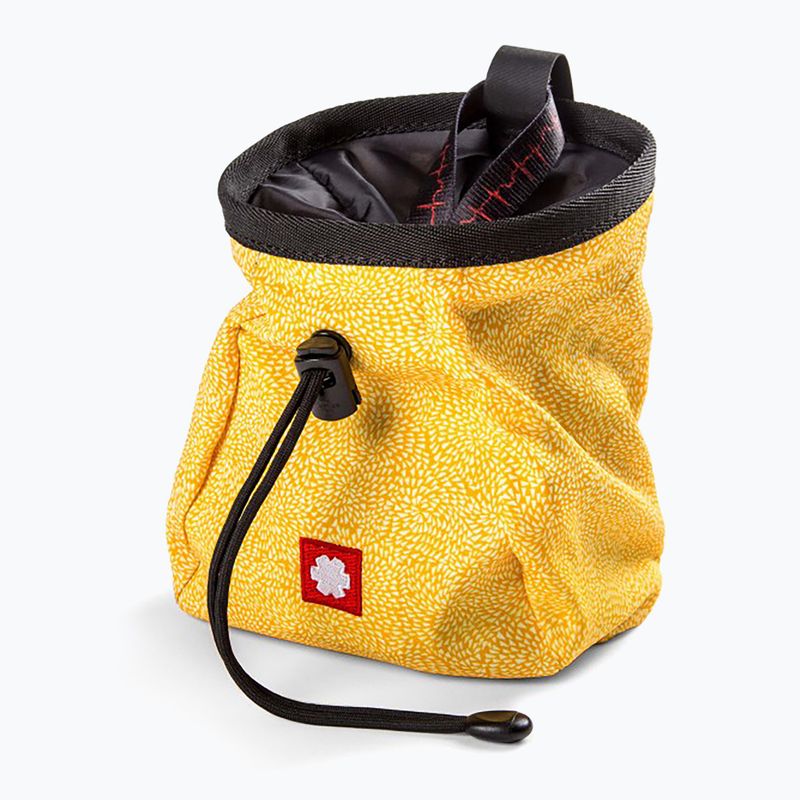 Ocun Lucky Magnesia Tasche + Taillengürtel Tropfen gelb