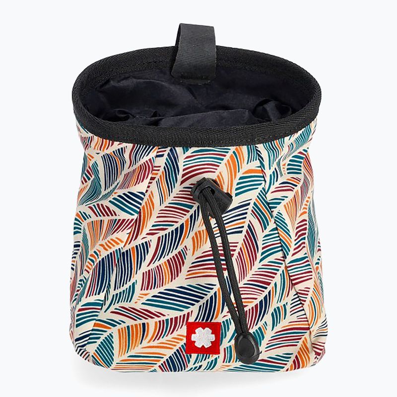 Ocun Lucky Magnesia Tasche + Hüftgurt Blättern Farben 2