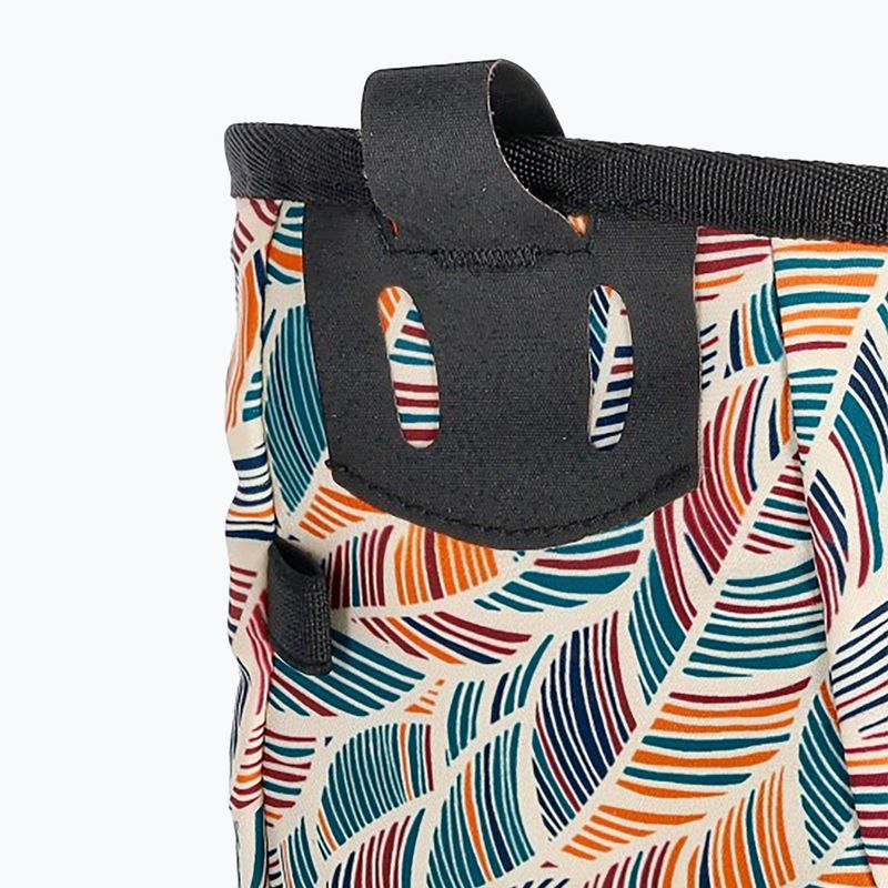 Ocun Lucky Magnesia Tasche + Hüftgurt Blättern Farben 4