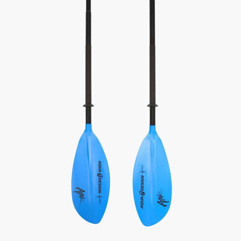 AQUADESIGN K1 Attak 4 blau Kajakpaddel 3