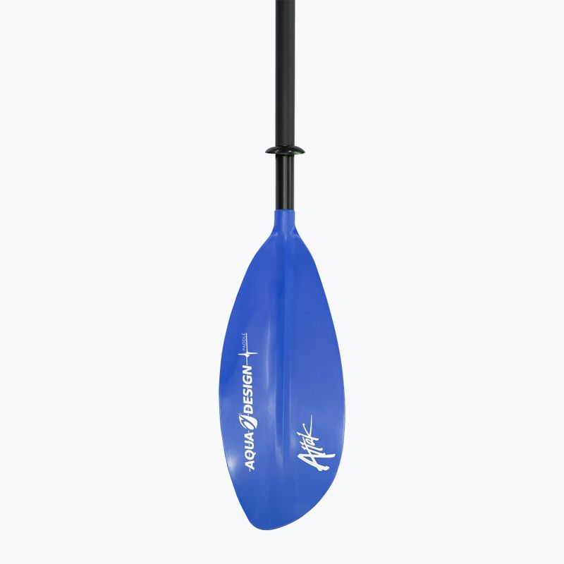 AQUADESIGN K1 Attak 4 blau Kajakpaddel 2