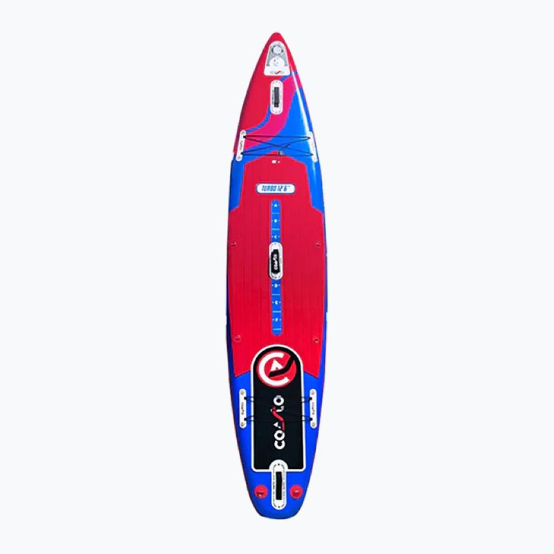 SUP Board Stand up Paddle Board Coasto Turbo 12'6'' blue/red 2