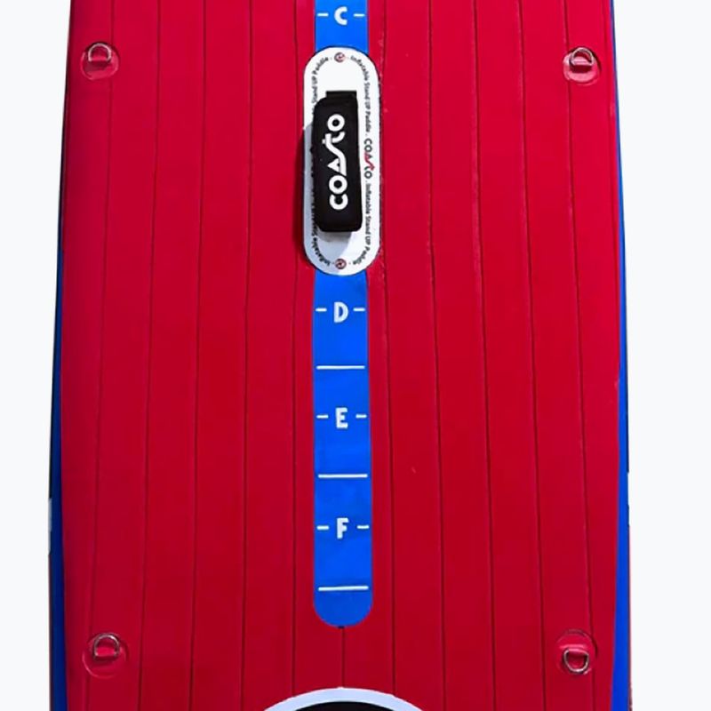 SUP Board Stand up Paddle Board Coasto Turbo 12'6'' blue/red 5