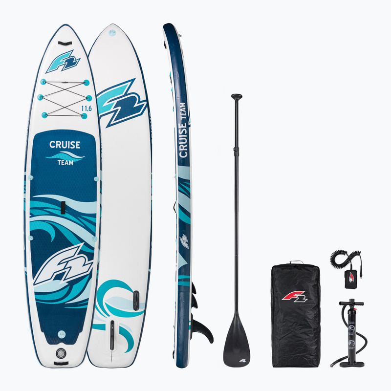 SUP Brett F2 Cruise Hft 11'5' blau F2CRU11.5-22