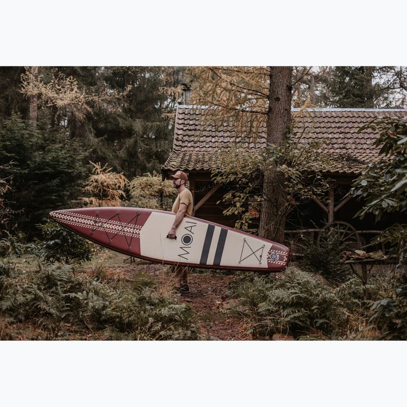 Brett SUP MOAI Limited Edition 12'6" red 6