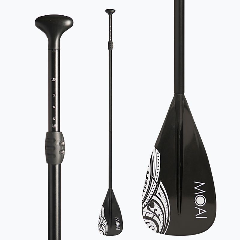 SUP-Paddel 3-teilig MOAI Standard ALU 3D M-21P01 2