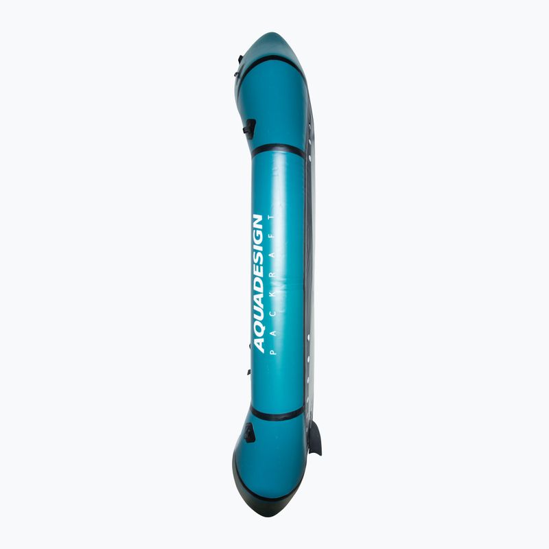 AQUADESIGN 1-Personen-Ponton Yupik PVC blau 3