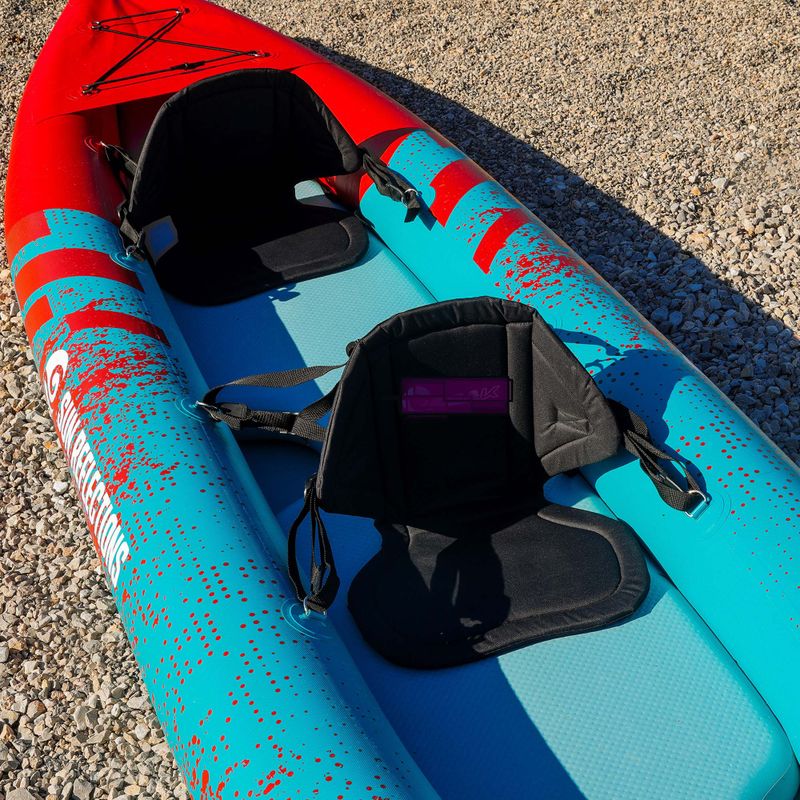 Aufblasbares 2-Personen-Kajak Sun Reflections Tube blue/red 5