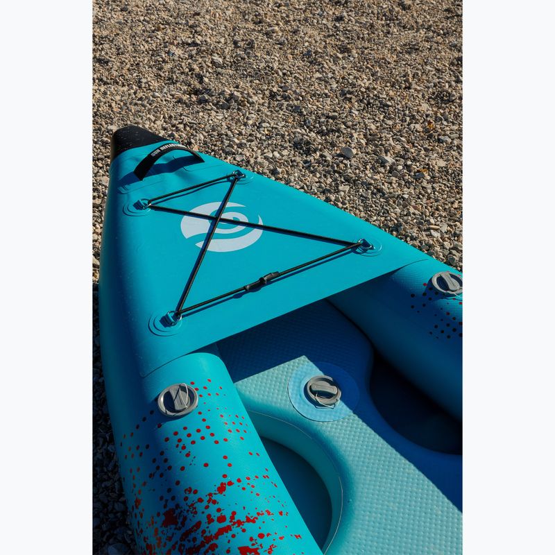 Aufblasbares 2-Personen-Kajak Sun Reflections Tube blue/red 7