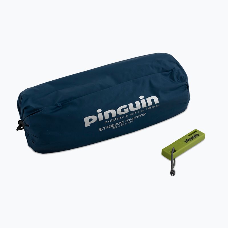 Pinguin Stream Mummy aufblasbare Matratze navy blau PI2255 3