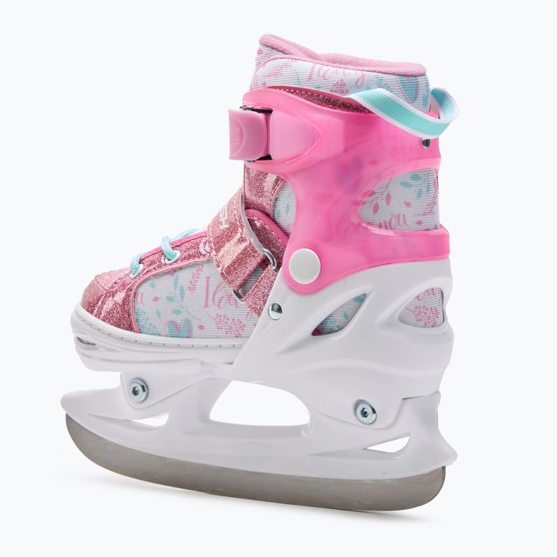 Schlittschuhe Kinder Tempish Ice Sky Girl white/pink 3