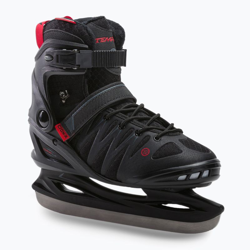 Eishockey-Schlittschuhe Herren Tempish Crox.X schwarz 132162-39