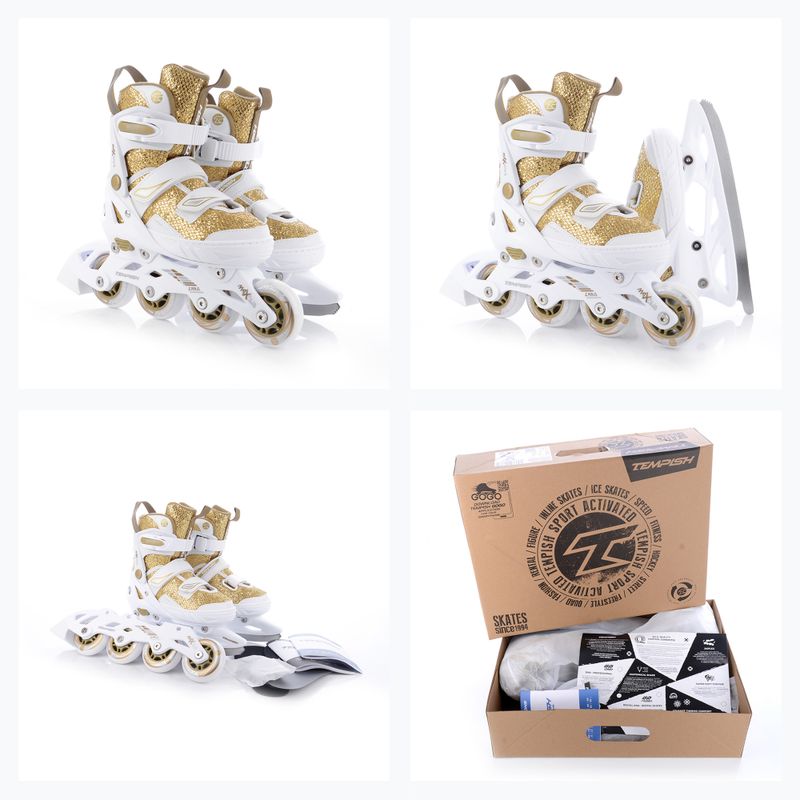 Kinder-Inlineskates Tempish Enbo Duo Girl Gold gold 13