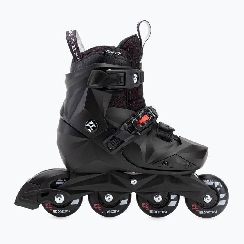 Tempish Exon schwarz Kinder Rollschuhe 2
