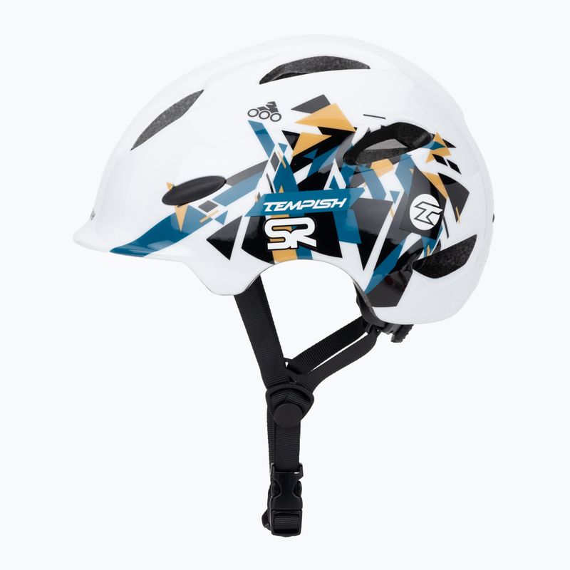 Kinderhelm Tempish Stryker white/blue 3