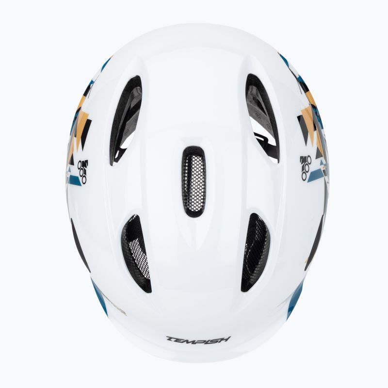 Kinderhelm Tempish Stryker white/blue 6