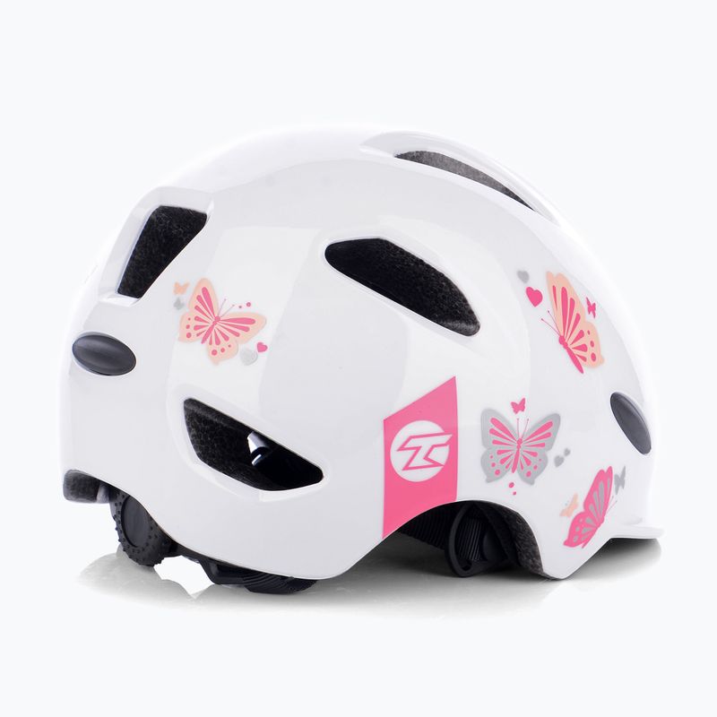 Kinderhelm Tempish Stryker white/pink 10