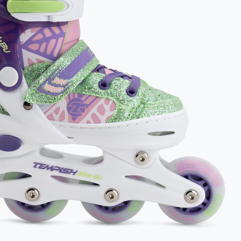 Kinder-Inlineskates Tempish Bam-Bu Flash white/pink 7