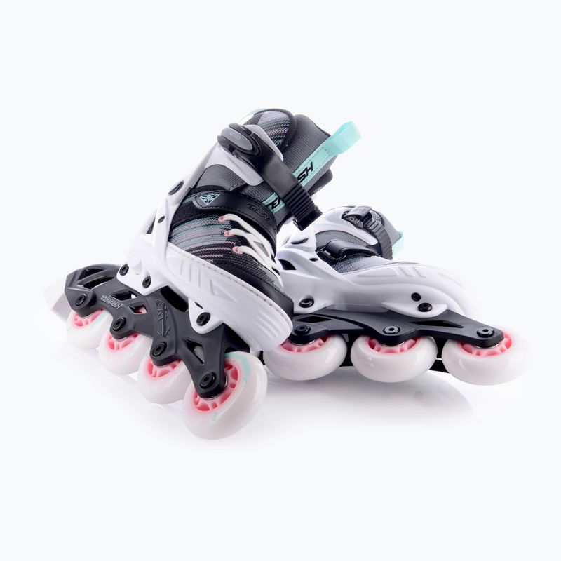 Kinder-Inlineskates Tempish Systent Girl white/pink 10