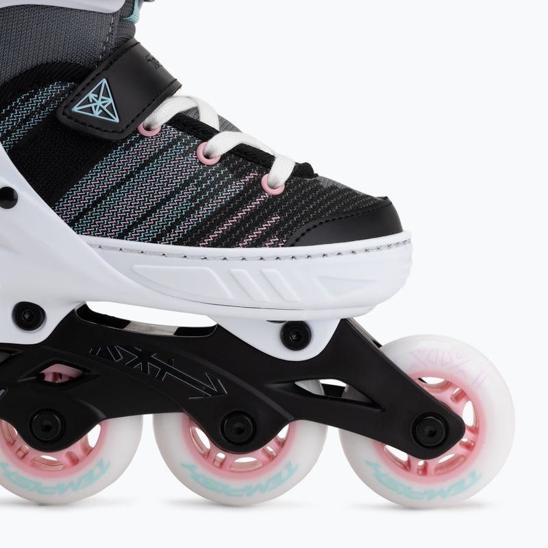 Kinder-Inlineskates Tempish Systent Girl white/pink 7