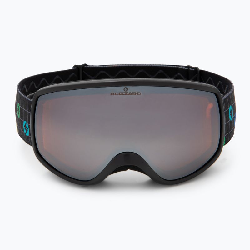 Kinderskibrille Blizzard 963 DAO black/amber/silver mirror 2