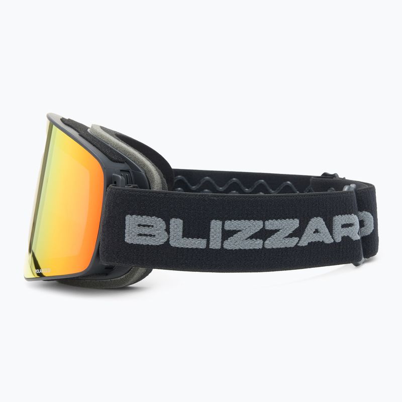 Blizzard 912 MDAVPO schwarz matt/Rauch/Silberspiegel Skibrille 5