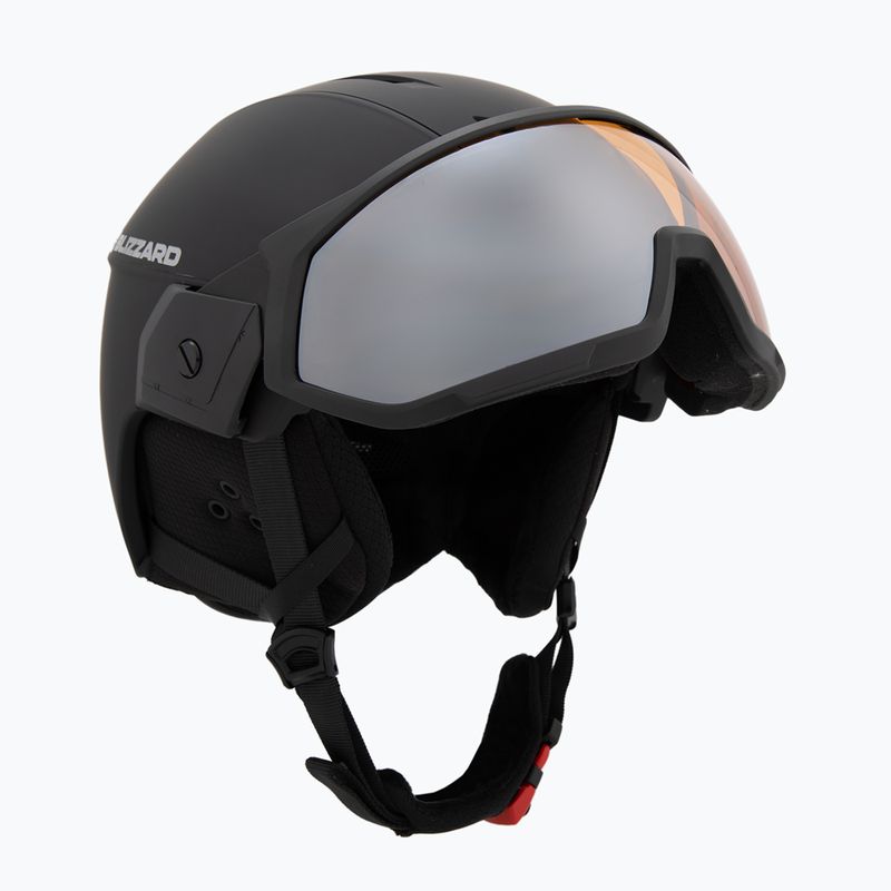 Skihelm Blizzard Edge Visor black/mirror smoke 9