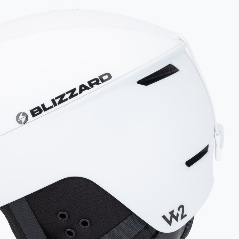 Skihelm Blizzard Edge W2W white 7