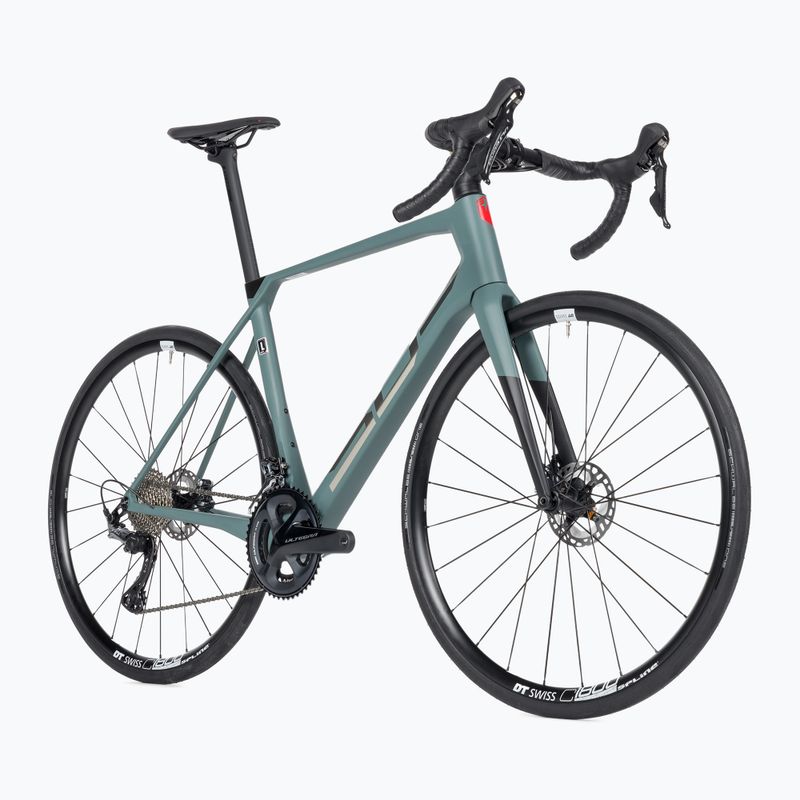 Superior X-ROAD Team Issue SE matt trooper green/chrome/schwarz Rennrad 2