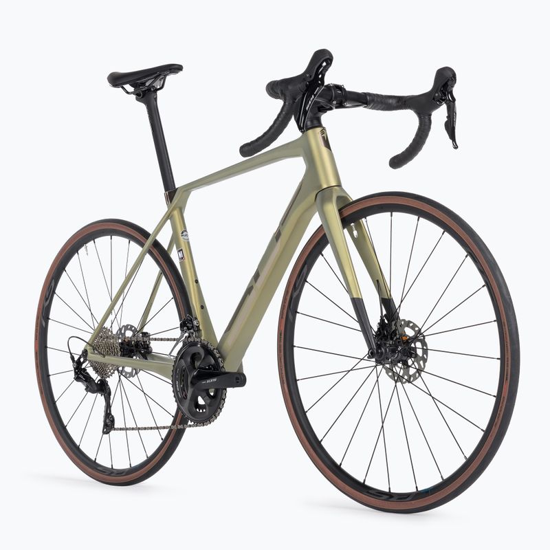Superior X-ROAD Team Elite SE matt oliv/metallic chrom Rennrad 2