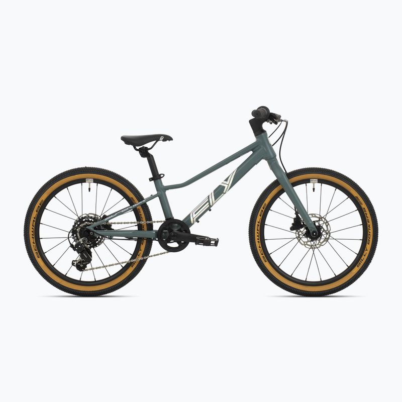 Kinder Fahrrad Superior F.L.Y. 20 VB matte trooper green/hologram chrome