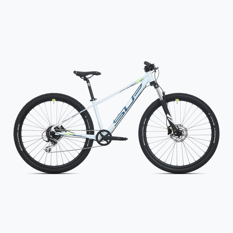 Kinderfahrrad Superior RACER XC 27 DB glänzend weiß/blau/neongelb