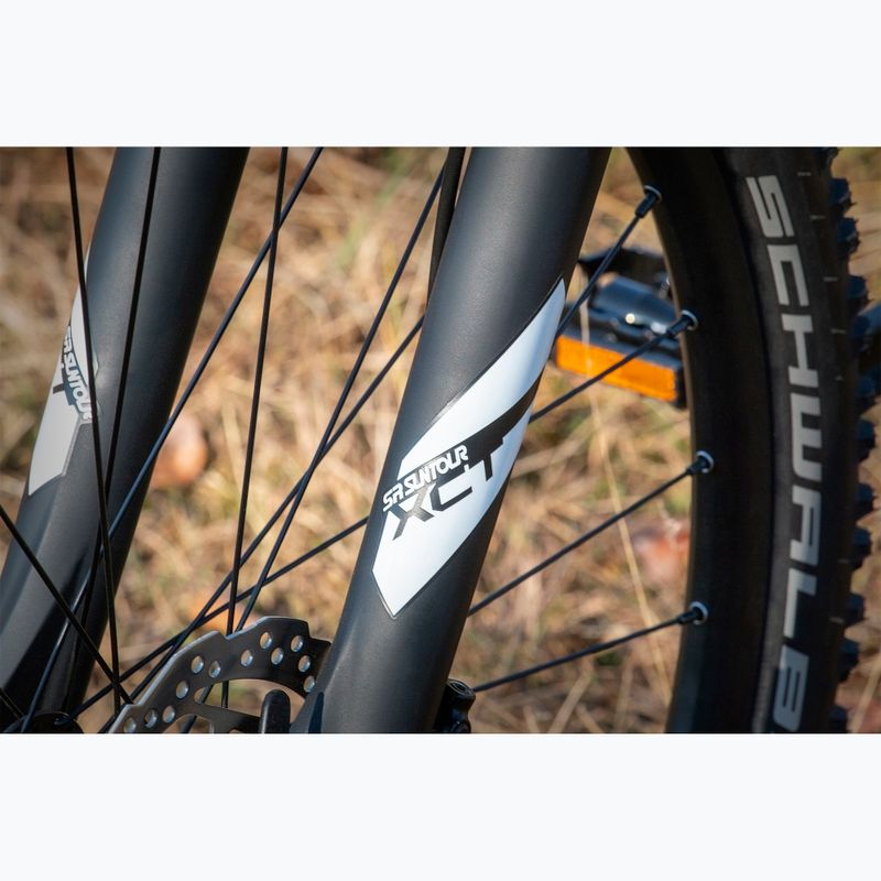 Kinderfahrrad Superior RACER XC 27 DB glänzend weiß/blau/neongelb 3